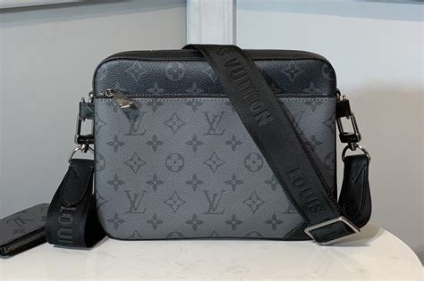 replica lv messenger bags for mens|Replica Louis Vuitton Trio Messenger M69443 Black/Silver.